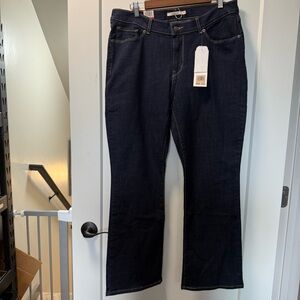 NWT Levi's Classic Bootcut Jean Dark‎ Wash High Waist Stretch 32x30